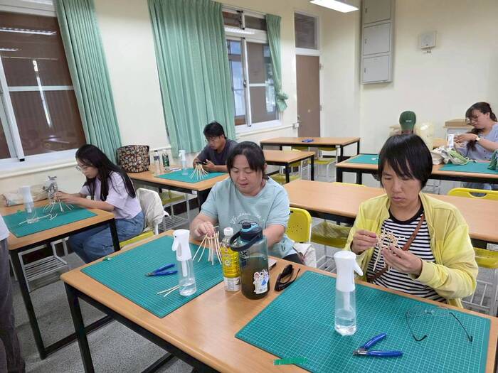 114-2｜光之洄游：竹藤魚簍的結構編織圖片