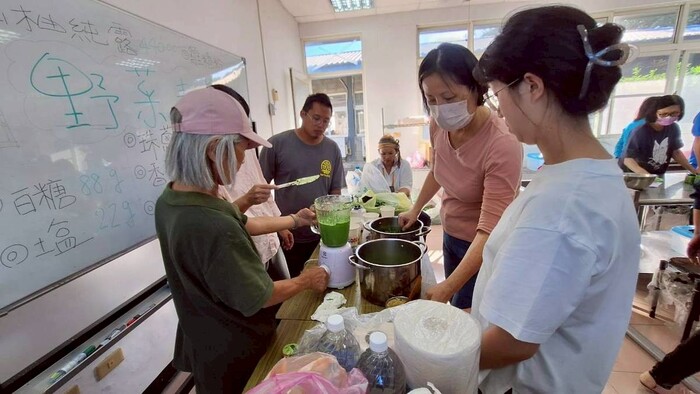 114 原民植材之加工利用實作圖片
