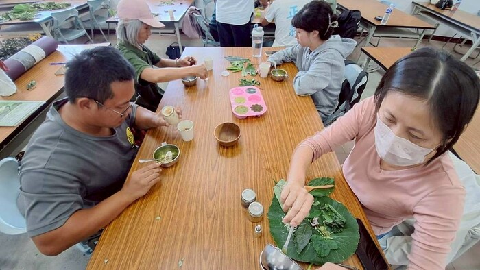 114 原民植材之加工利用實作圖片